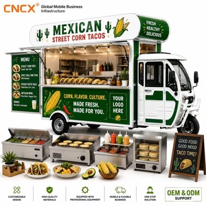 Camion de restauration mobile économique modèle 2026 avec auvent pliant et friteuse - Product Image 3