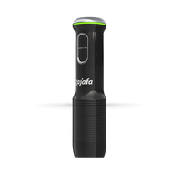 Mélangeur à moustaches d'immersion multifonction rechargeable par USB avec verrouillage de sécurité et indicateur LED Mélangeur à main domestique