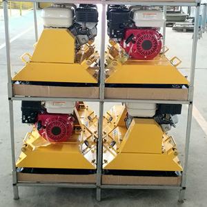 Benzinmotor Vibrations beton Erd verdichter Betonplatte Verdichter Maschine - Product Image 6