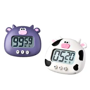 Temporizador electrónico portátil de dibujos animados, temporizador Digital magnético de cuenta atrás para Cocina - Product Image 1