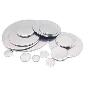 Cible de pulvérisation ronde en rhodium pur 99,95 % min. - Product Image 1