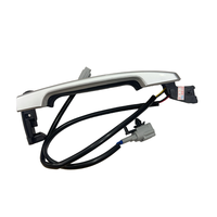 Poignée de porte extérieure chromée avant et arrière 82640-JE20A compatible avec Nissan Dualis 2007-2013