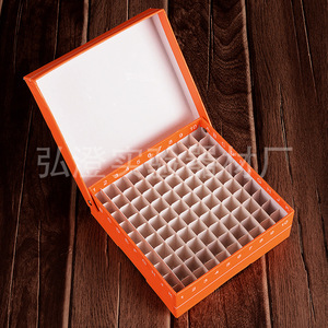 Caja de Tubos para Congelador Hongbolai de 100 Compartimentos, a Prueba de Fugas, con Tapa Abatible, para Almacenamiento Criogénico - Product Image 2
