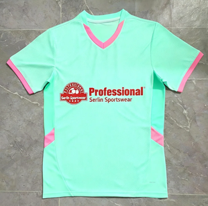 卸売サッカーユニフォーム カスタム タイ品質 2526 フットボールジャージ シャツ スポーツウェア 刺繍ロゴとプリントデザイン - Product Image 1