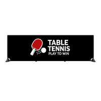 Barrières de tennis de table réglables en ABS personnalisées, légères et écologiques, pour la protection des terrains professionnels de compétition et d'entraînement de ping-pong