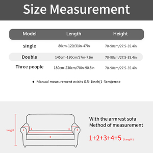Stretch <strong>Sofa</strong> Cover Spandex <strong>Sofa</strong> Slipcover Couch Cover Furniture <strong>Protector</strong> with Elastic Bottom - Product Image 5