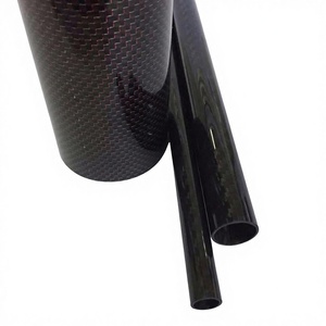 ท่อคาร์บอนไฟเบอร์ JD Hot Sales แบบ OEM สีดำหรือสีอื่นๆ - Product Image 1