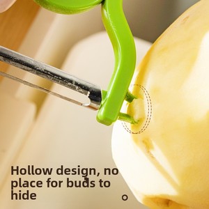 Anya Hướng dẫn sử dụng rau táo <span class=keywords><strong>Peeler</strong></span> nhà bếp Nhà Trái cây cà rốt Veggie khoai tây <span class=keywords><strong>Peeler</strong></span> lưỡi thép không gỉ nhựa trái cây <span class=keywords><strong>Slicer</strong></span> - Product Image 5