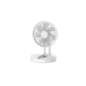 2024 New Design USB Charge Solar Electric Fans Easy Portable Fan Foldable Mini Desktop rechargeable Fan