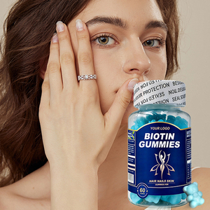 Natures Bounty Permen Jeli Multivitamin Rambut, Kulit, dan Kuku dengan Biotin, Suplemen Vitamin untuk Pertumbuhan Rambut, Pertumbuhan Rambut yang Pasti dan Kulit - Product Image 1