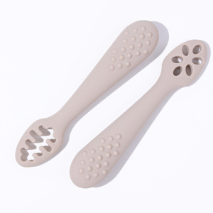 Idée de nouveau produit pour tout-petits 2024 - Cuillère d'apprentissage pour bébé de 6+ mois, sans BPA, ensemble de cuillères en silicone pour la première alimentation - Product Image 3