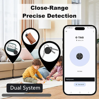 Traceur GPS intelligent portable Mini Dispositif anti-perte Localisateur de clés Portefeuille Bagages Animaux de compagnie Enfants Chien Chat Voyage Étiquette