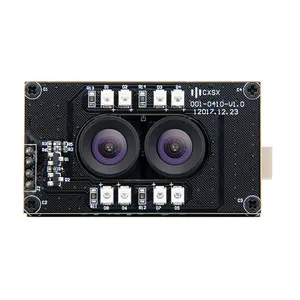 कोई विरूपण UVC OV2710 यूएसबी 2.0 मुक्त ड्राइव दोहरी लेंस चेहरा पहचान HD 1080P द्विनेत्री कैमरा मॉड्यूल
