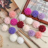MW21001 Fleurs artificielles de dahlia Fleur en mousse avec tige pour centres de table de bricolage Arrangements floraux Tables de fête Décoration de la maison