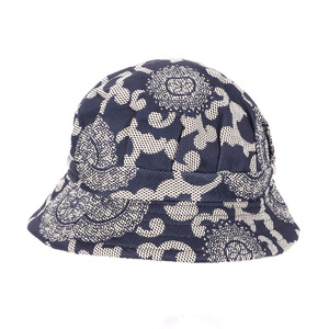 Sombrero de Pescador para Mujer, Diseño de Camuflaje Azul, Transpirable, Protección Solar, Primavera Verano, Casual - Product Image 1