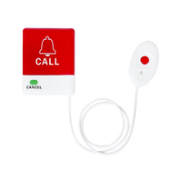 Sistema de llamada de enfermera de hospital Ward Bedhead Botones de llamada inalámbricos Sistema de buscapersonas para cuidadores