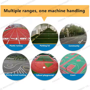 Fábrica Mano Push Line Striping Equipo Road Marking Aplicador Pintura Spray Line Marker para la venta - Product Image 6