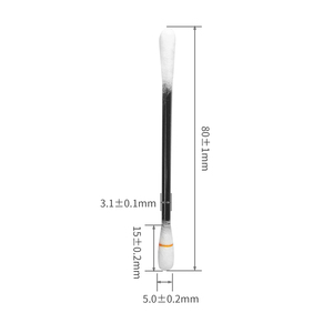 Coton-tige pour oreilles, Solution de premiers secours, enveloppée à trois pièces, Iodine Q, embouts pour massage Nasal, voyage - Product Image 1