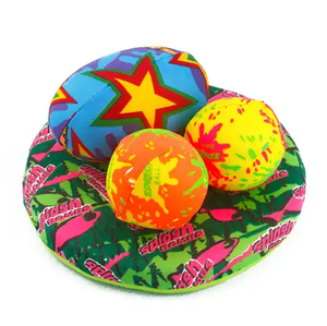Jinming Nouvelle balle rebondissante colorée <span class=keywords><strong>anti</strong></span>-<span class=keywords><strong>stress</strong></span> avec housse en tissu imperméable pour la plage et la piscine - Product Image 2