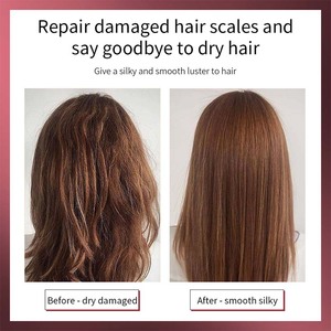 Après-shampoing sans rinçage à la kératine et soie RAMZER, produits capillaires professionnels à base de protéines, marque privée OEM ODM - Product Image 4
