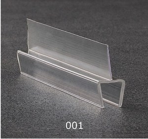 Guarnizione a Y per Parete-Vetro/Pavimento/Bagno, Impermeabile, in PVC/Policarbonato, Striscia Sigillante per Porte Doccia - Product Image 5