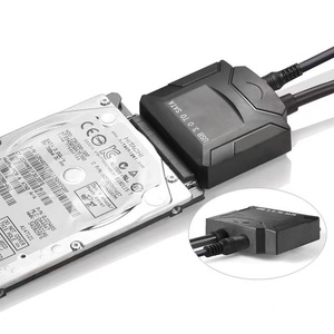 Cable convertidor <span class=keywords><strong>adaptador</strong></span> <span class=keywords><strong>USB</strong></span> 3,0 macho <span class=keywords><strong>a</strong></span> <span class=keywords><strong>SATA</strong></span> de 22 pines <span class=keywords><strong>con</strong></span> fuente de <span class=keywords><strong>alimentación</strong></span> de CC HDD para disco duro de 2,5 "3,5" - Product Image 3