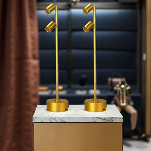 Exposición portátil Led Spotlight 5V 6W Gabinete de joyerí<span class=keywords><strong>a</strong></span> con <span class=keywords><strong>pilas</strong></span> Lámpara de gabinete de luz de pie museos, relojes, bolsos - Product Image 4