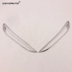 Couvre-phare extérieur chromé ABS pour accessoires WZXD 2018 - Product Image 6