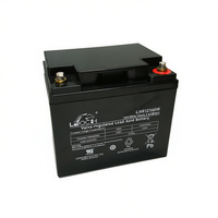 Baterai Asam Timbal AGM Valve Regulated Leoch F-GD12-160W 12V 48Ah yang Dapat Diisi Ulang untuk Aplikasi UPS Buatan Italia