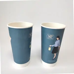 compostable printing one use 22oz paper cup