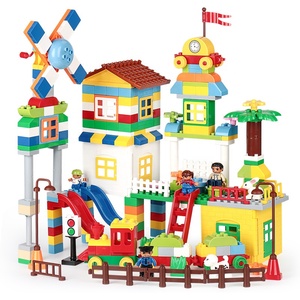 Mattoncini Magnetici <span class=keywords><strong>in</strong></span> <span class=keywords><strong>Legno</strong></span> e Plastica <span class=keywords><strong>Blocchi</strong></span> da Costruzione Educativi Modello di Costruzione Giocattolo a Tema Animali e Natura per Bambini 2-14 Anni - Product Image 4