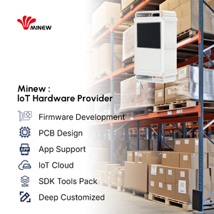 Traceur d'actifs IoT extérieur/intérieur, Balise BLE/iBeacon, Balise sans fil en temps réel, Localisateur intelligent Lora/Lorawan, Traceur GPS solaire - Product Image 1
