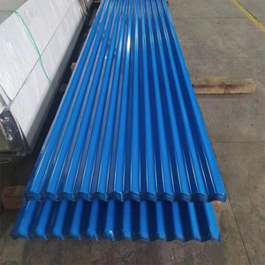 Chapas de acero galvanizadas corrugadas prepintadas personalizadas, recubiertas de color GI PPGI PPGL, chapa de acero <span class=keywords><strong>para</strong></span> techos corrugado galvanizado - Product Image 2