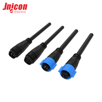 Connecteur étanche IP67 de type bout à bout, mâle 3+3 broches et femelle, pour système d'énergie solaire et transmission de signal