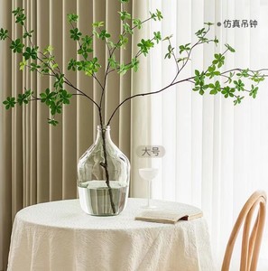 <span class=keywords><strong>Vase</strong></span> de table Art déco moderne, carafe en verre transparente en forme de cube, écologique, grande taille, pour décoration de mariage et de maison, 1000 pièces normales - Product Image 3