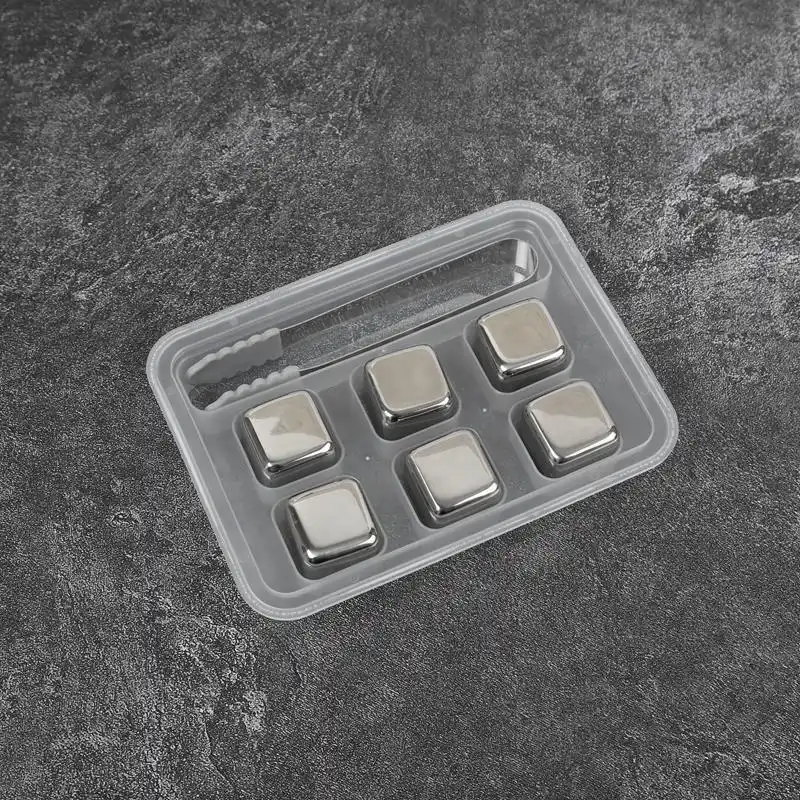 Ice cube metal whole selling Undiluted drinking quick-frozen ice cube bar