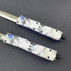Micro Tech UT85 GEISHA couteau de poche pliant multifonctionnel, haute dureté, outil portable d'autodéfense pour la maison et l'extérieur - Product Image 2