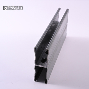 פלדה תעשייתית איכותית במיוחד לתמיכת פאנלים סולאריים, סוג כפול, עם תושבת מובנית - Product Image 1