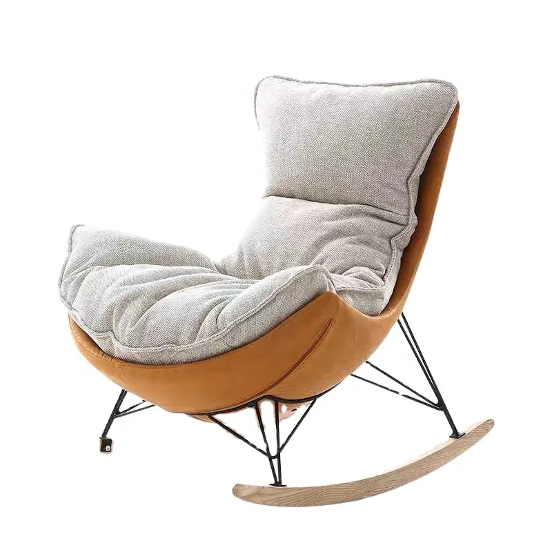 מודרני עיצוב מלון סלון יחיד עור ספת כיסא פנאי כיסא יוקרה טרקלין כיסא