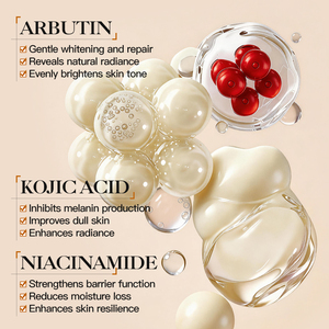 KORMESIC 100g <span class=keywords><strong>Savon</strong></span> en Gros Marque Privée 10X Nettoyant Beauté Blanchissant à l'Arbutine, Niacinamide, Acide Kojique et <span class=keywords><strong>Beurre</strong></span> de Karité - Product Image 4