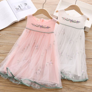 Vestido de Niña Estilo Coreano con Bordado a Mano, Diseño de Maternidad, Corte en A, para Niñas, Fabricante OEM - Product Image 3