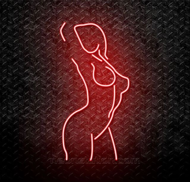 Dropshipping Custom Neon Sign Logo Led Light Letter Acrylic Rgb for Business Store Salon Sexy Lady Neon bar Signs