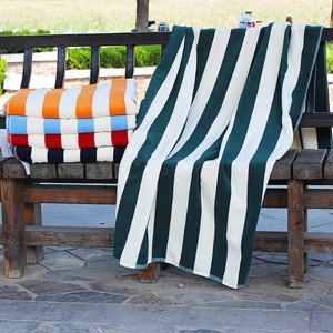 Khăn Cotton 100% Siêu Mềm Khăn Sợi Nhỏ Cabana Khăn Sọc Đi Biển - Product Image 2