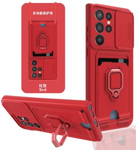 Étui de téléphone multifonctionnel en TPU avec fenêtre coulissante et <span class=keywords><strong>protection</strong></span> pour carte pour Samsung Galaxy S24 A54 A34 5G S25 S21 <span class=keywords><strong>FE</strong></span> A04E A16 - Product Image 3