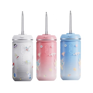 Hydropulseur rétractable pour enfants Magic Cartoon pour un nettoyage quotidien doux des dents après les repas - Product Image 6