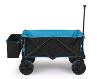 Chariot utilitaire pliable avec toit, chariot à main pliable avec toit