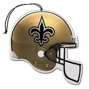 Haute qualité personnalisé haute qualité New Orleans Saints voiture désodorisant NFL Football casque voiture accessoire charme