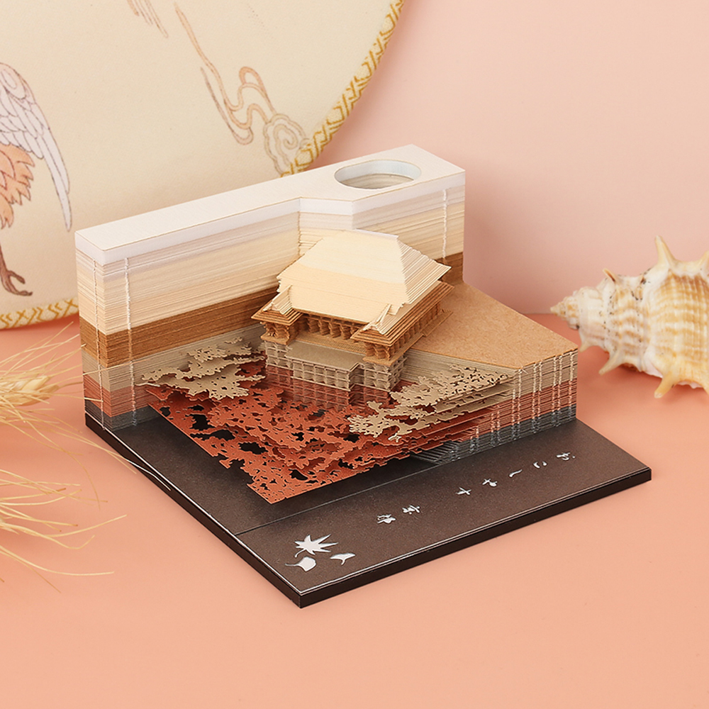 Custom Sticky Notes - Kiyomizu Temple 3D Memo Pad