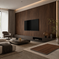 Panneau mural ignifuge résistant à la chaleur pour revêtement mural intérieur et extérieur pour maison, bureau et commerce