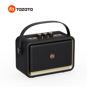 ลำโพงคาราโอเกะบลูทูธ 40W ลำโพงหนังคลาสสิกแบบพกพา ลำโพงไร้สายสไตล์เรโทร สำหรับงานปาร์ตี้/ใช้ในบ้าน - Product Image 6